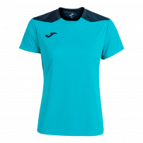 Волейбольна футболка жіноча Joma CHAMPION VI Бірюзовий/Темно-синій